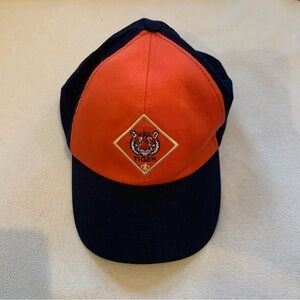 Orange and Blue Tiger Baseball Hat